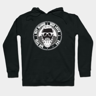 Best Bearded Beer Lovin' Dog Dad Ever Father's Day, Dog Dad, Gifts For Dad, Bearded Dad, Beer Loving Dad Hoodie